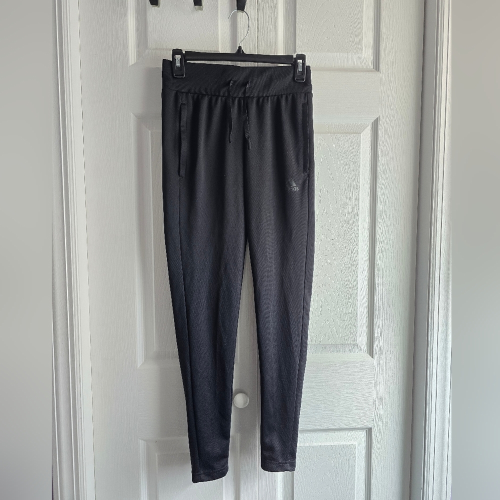 Adidas Black Jogger Pants Size XS Length 37in